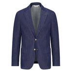 Giacca sfoderata cotone denim 44 / BLU