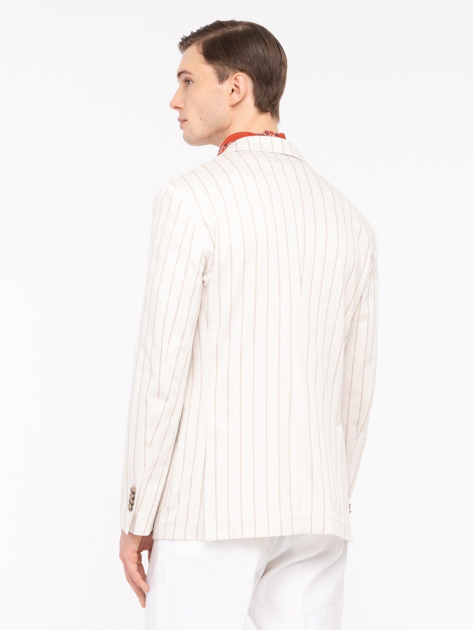 GIACCA JERSEY/MEN`S JERSEY JACKET 44 / BEIGE