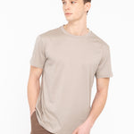 T-shirt jersey di cotone 3XL / BEIGE