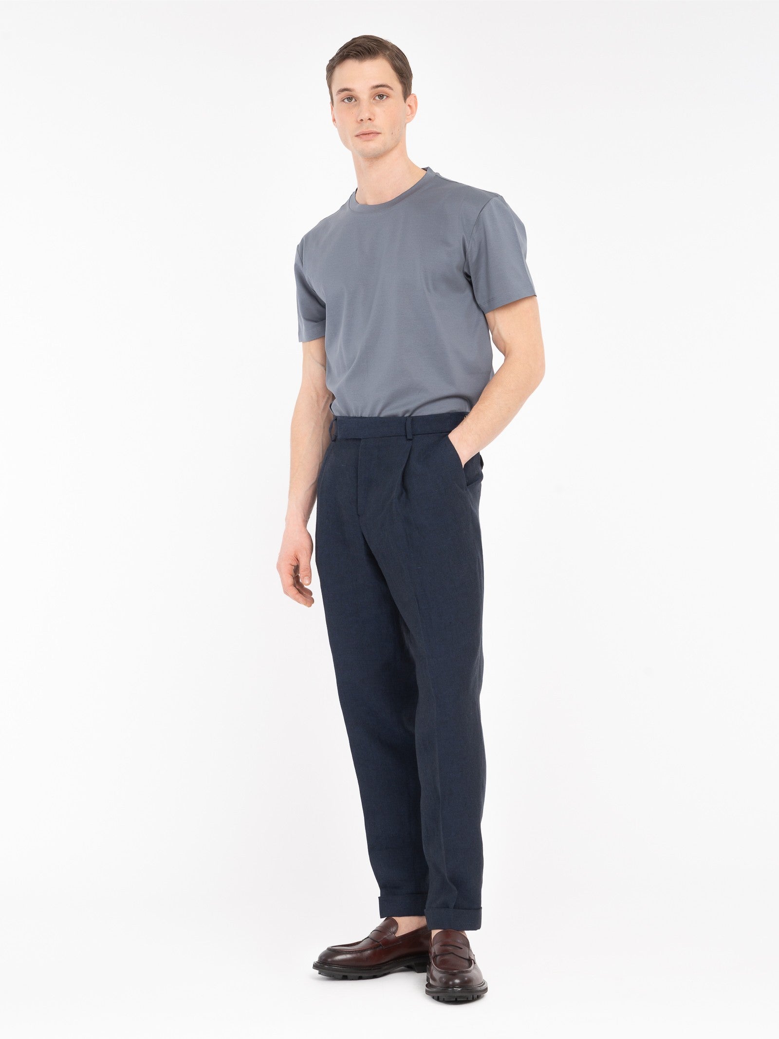T-shirt jersey di cotone 3XL / GRIGIO
