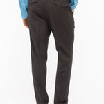 Pantalone doppia pinces fresco di lana stretch 44 / MARRONE