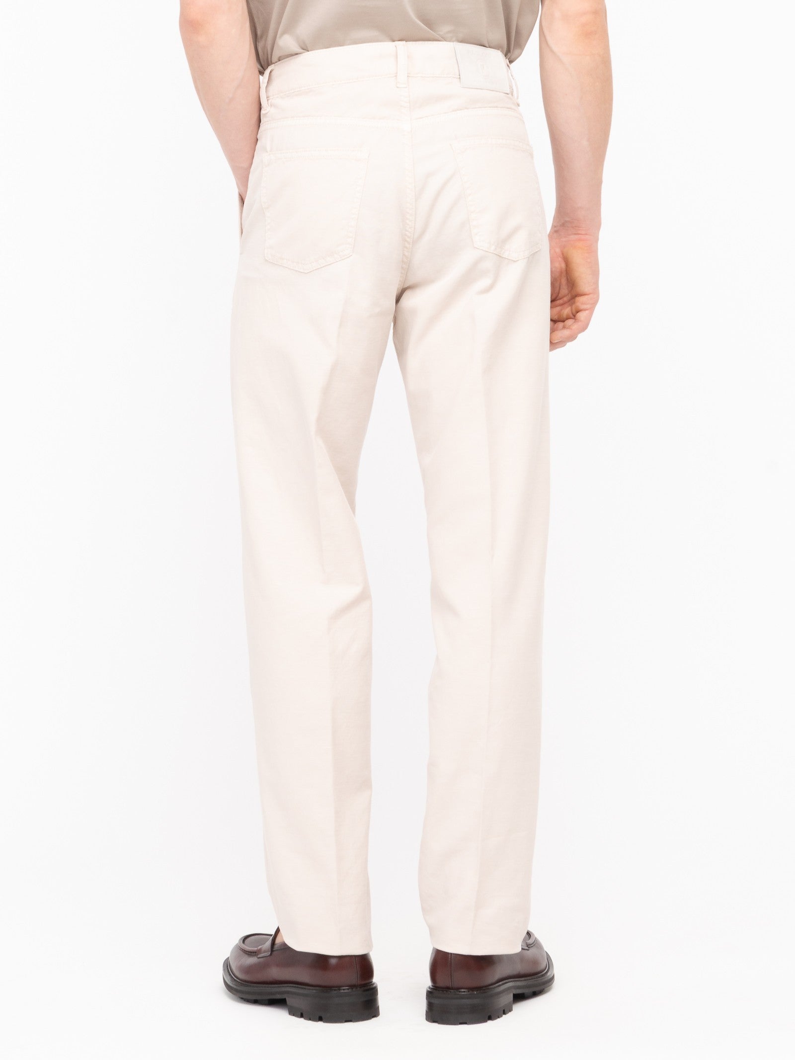 Pantalone chino twill misto cotone stretch 44 / BEIGE
