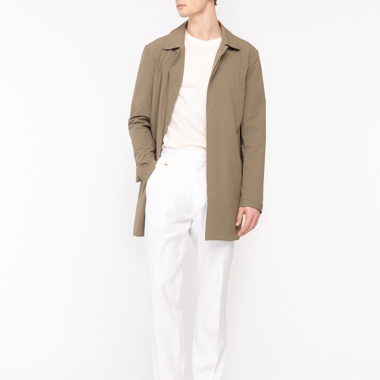 Trench coat tecnico 44 / VERDE