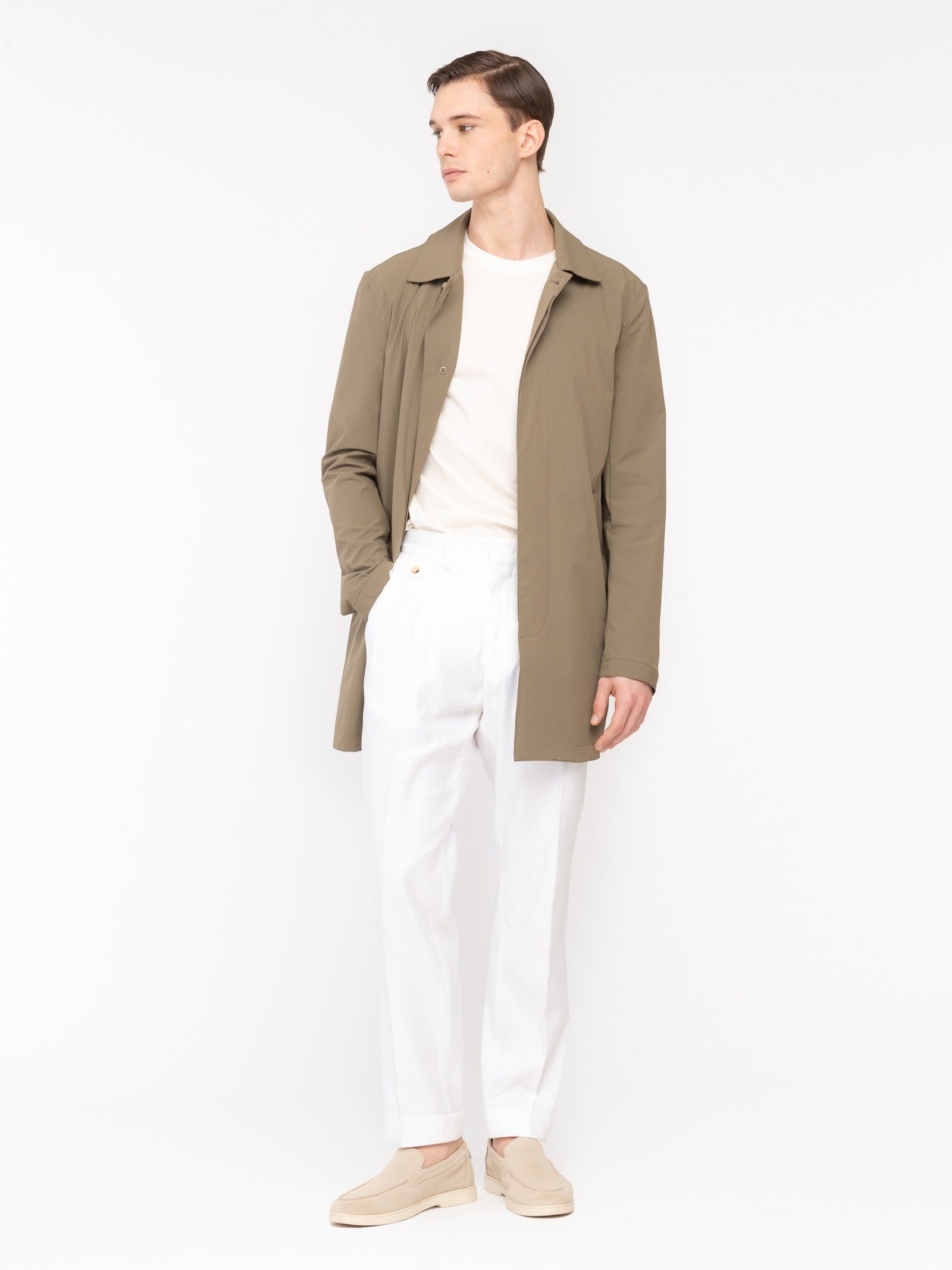 Trench coat tecnico 44 / VERDE