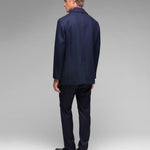 Peacoat in flanella di lana 44 / BLU