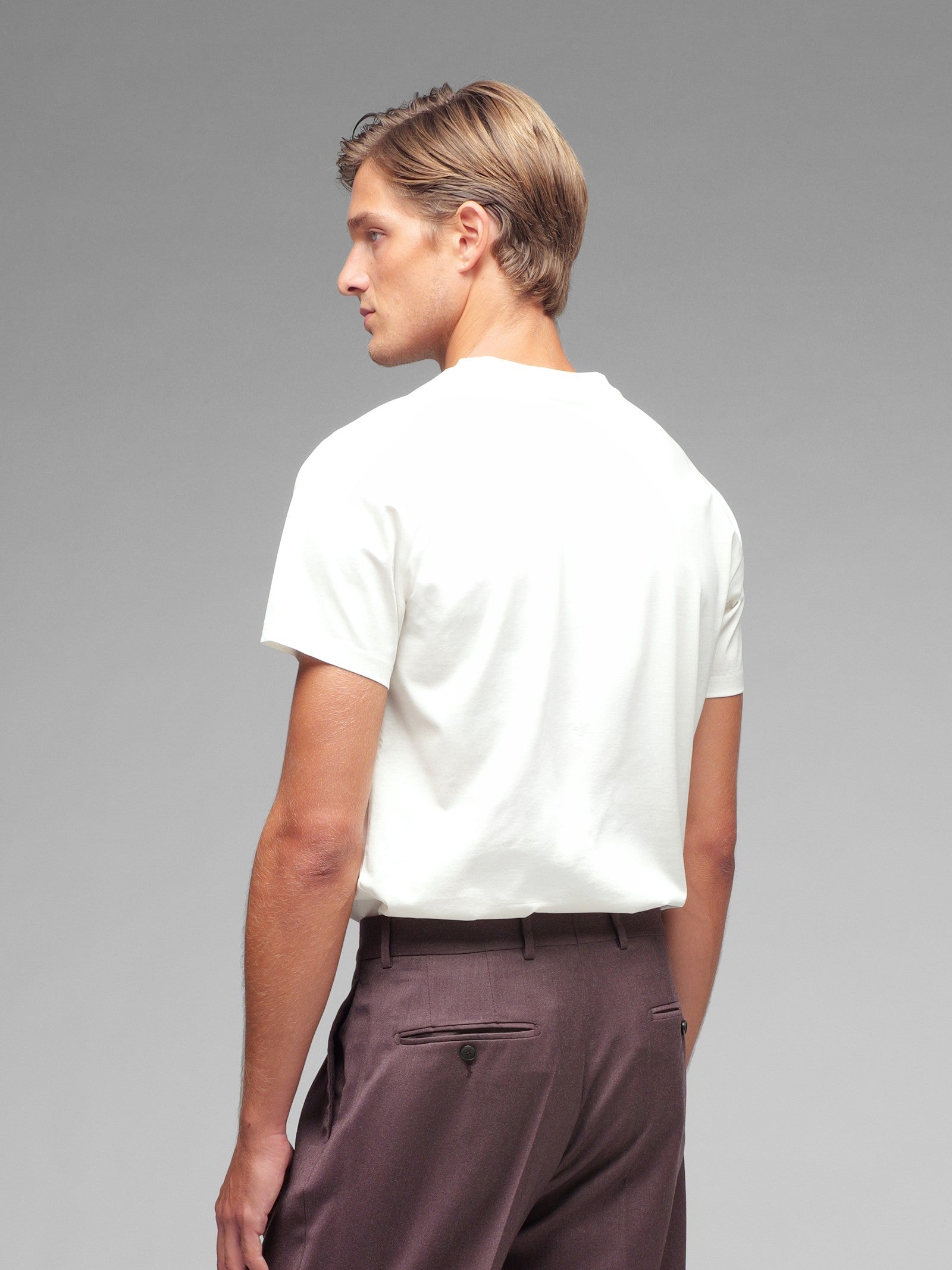 T-shirt jersey di cotone 3XL / BIANCO